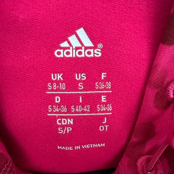 Adidas Climawarm Pullover Hoodie Black And  Pink Size Small - Picture 14 of 15